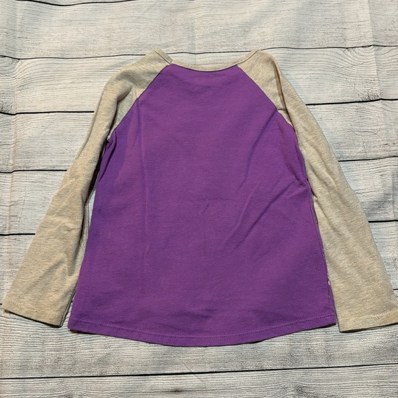 Garanimals Purple Floral Long Sleeve Shirt size 4T - Picture 2 of 3